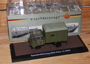 Collezione DDR NVA Atlas IST modelli Robur LO 2002A veicolo speciale 1:43 IMBALLO ORIGINALE - Foto 1 di 2