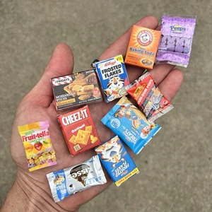 Zuru kleine Marken Miniatur Lebensmittel für Lebensmittelgeschäft Mart LOT 10 Stück - Bild 1 von 2