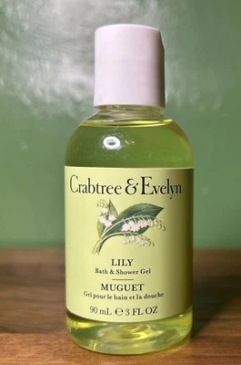 Gel de baño y ducha Crabtree & Evelyn LILY 3 OZ tamaño de viaje Muguet Foto 1 de 2