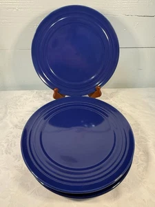 4 Rachael Ray Double Ridge Blue Raspberry 11" Replacement Dinner Plates H024 - Picture 1 of 4