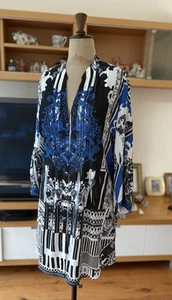 Seven Sisters Stunning Baroque Longline Shirt Or Dress EUC 16, 18 (6) - Picture 1 of 6