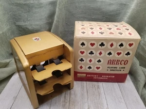 ARRCO Automatic Playing Card Shuffler Gold Metall - Bild 1 von 12