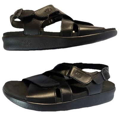 SAS Tripad Comfort Women’s Size 8M Slingback Black Buckle Strap Open Toe Sandals - Image 1 of 4