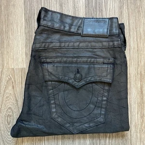 True Religion leather jeans - Picture 1 of 5