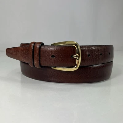 Cinturón de vestir marrón - para hombre talla 40 Foto 1 de 4