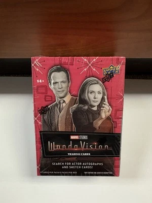 2022 Upper Deck Wanda Vision Marvel Studios Blaster Box Factory Sealed - Image 1 of 3