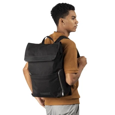 Мужской холщовый литейный рюкзак для ноутбука Timbuk2 Jet Black для работы и путешествий G26-2 - Изображение 1 из 4