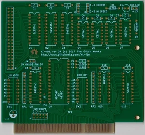 XT-IDE Flash Storage Glitchworks rev4 PCB vergoldet - Picture 1 of 2