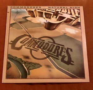 COMMODORES /NATURAL HIGH LP 1978 {NM COND} Motown Records M7-902R1 - Picture 1 of 9