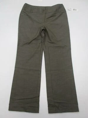 Nuevo INGREDIENTES Pantalones de Vestir Para Mujer Talla 8 Frente Plano Taupe Pierna Ancha PP3357 Foto 1 de 4