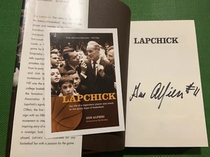 Lapchick:Life of a Legendary Player & Coach SIGNED by Gus Alfieri 1st Ed 1st Prt - Picture 1 of 4