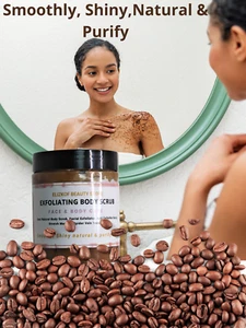 EXFOLIATINEXFOLIATING BODY AND FACE SCRUB. Deep Cleansing, Skin Whitening. - Picture 1 of 5