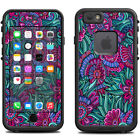 Skin Decal for Lifeproof iPhone 6 Fre Case / Floral Flowers Retro
