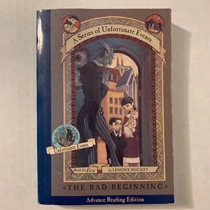 Lemony Snicket A Series Of Unfortunate Events PB Book Uncorrected Proof 1st Ed - Picture 1 of 14