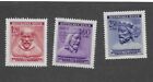 Ensemble complet de timbres MNH / Winter Relief / Issues 1943 / Troisième Reich / MNH BaM