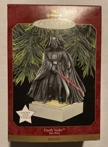Hallmark Keepsake Ornament Star Wars "Darth Vader" ‘97 NIB Magic Light Voice B36 - Picture 1 of 9