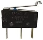 SPDT-NO/NC Simulated Roller Lever Subminiature Micro Switch, 5 A @ 125 V ac