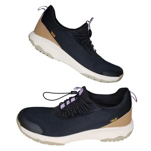 Teva Gateway Swift Pull On Sneakers Women's 9 Black Mesh Toggle Lace Up Comfort - Picture 1 of 8