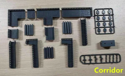Maintenance Ladder for Machical Chain Case Machine Nest Action Base 1/144 Figure - Image 1 of 2