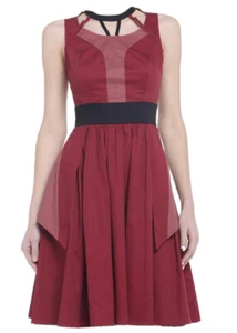 Her Universe Marvel Wanda Maximoff Bruja Escarlata Swing Vestido L XL 2XL Nuevo - Imagen 1 de 5