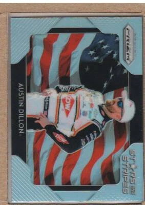 Austin Dillon 5 2019 Panini Prizm NASCAR Stars and Stripes Prizm - Image 1 of 2