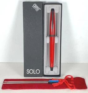 KREUZ SOLO ROTER MECHANISCHER BLEISTIFT 0,5 mm MIT SCHWARZ MATT TERMIN #173-4 - Bild 1 von 7
