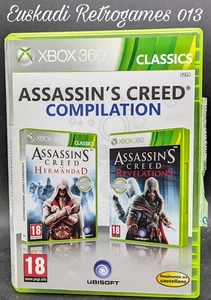 Assasins Creed Double Pack : La Hermandad + Revelations - XBOX 360 - PAL ESP - Foto 1 di 9