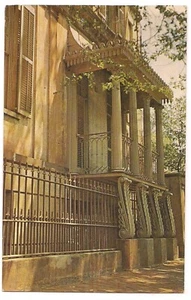 Acanthus OWENS THOMAS HOUSE Museum Savannah Georgia Abercorn St GA Postcard 1968 - Picture 1 of 2