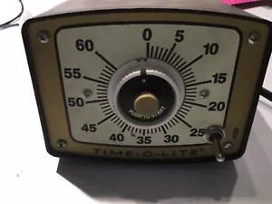 Vintage Time O Lite GR - 90 Master Darkroom Mechanical Photography Timer Light - Picture 1 of 2