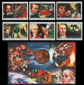Comoras 1979 - Mi-Nr. 503-508 A & Bloque 200 A ** - MNH - Espacio / Espacio - Imagen 1 de 1