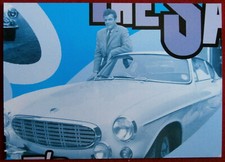 VERY BEST OF THE SAINT - CARD #95 - Roger Moore - Volvo P1800 - Cards Inc 2003