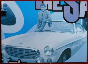 VERY BEST OF THE SAINT - CARD #95 - Roger Moore - Volvo P1800 - Cards Inc 2003