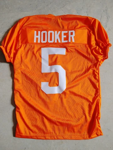 HENDON HOOKER Custom Game cut style Jersey Tennessee Vols QB Size L Cover