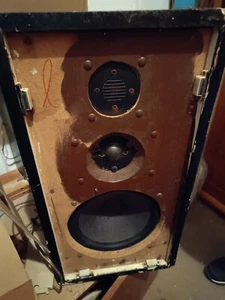 Hifi große Lautsprecher Boxen aus Holz - Bild 1 von 3