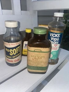 Antique Saccharin Burrough Bros Mfg Co Medicine Bottle Baltimore & other bottles - Picture 1 of 17