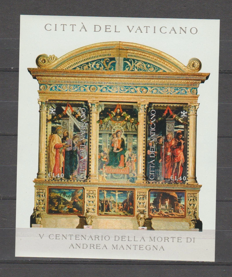 S37434 VATICAN 2006 MNH Mantegna BF S/S - Image 1 of 1