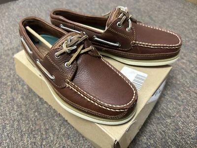 PICK SIZE / Sperry Top-Sider Mens Mako 2-Eye Tan Boat Shoe - Image 1 of 4