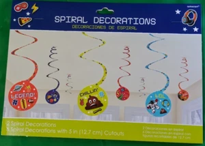 Epic Party Video Game Gamer Kids Birthday Party Hanging Swirl Decorations - Picture 1 of 2