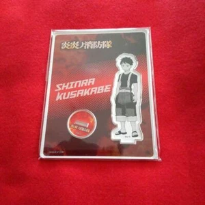 Fire Force Shinra Kusakabe supporto acrilico pop-up negozio nuovo, mai usato con tracking - Foto 1 di 2