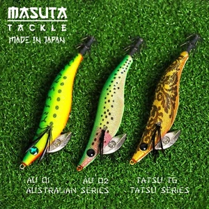 Masuta 3.5 New Range Bundle Australian n Tatsu Series Squid Jig egi fishing lure - Picture 1 of 11