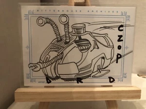 Farscape SketchaFEX Card DRD by CZOP (Season 3, 2002) Mint Condition - Picture 1 of 2