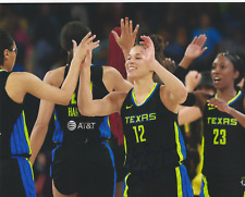 VERONICA BURTON Signed 8 x 10 Photo WNBA Basketball DALLAS WINGS Northwestern
