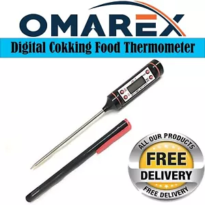 Digital Instant Read Meat Thermometer with Extra Long Probe for Grill, BBQ,Fryig - Picture 1 of 7