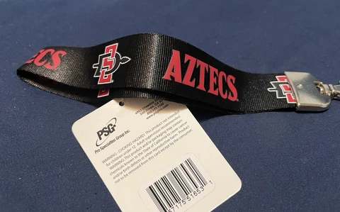 San Diego State University Aztecs Wristlet Keystrap NCAA 8.5ā Cover