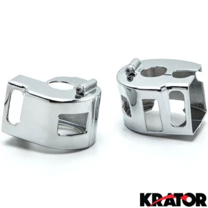 Yamaha Road Star V-Star / Kawasaki Vulcan 1500 1600 Chrome Switch Housing Cover - Picture 1 of 1