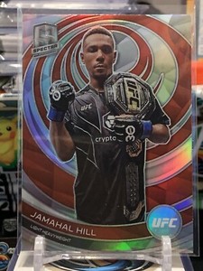 2023 Panini Chronicles UFC - Jamahal Hill Spectra Silver Prizm #396 TZ 3E