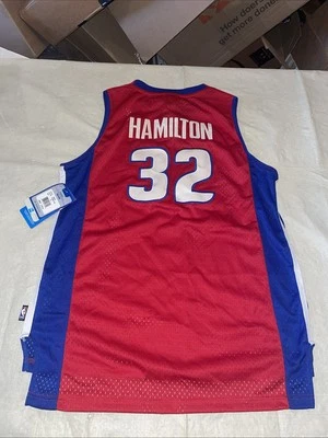 Nuevo con etiquetas Camiseta Reebok Youth XL Richard Hamilton DETROIT PISTONS Roja Limpia Cosida 18-20 Foto 1 de 4