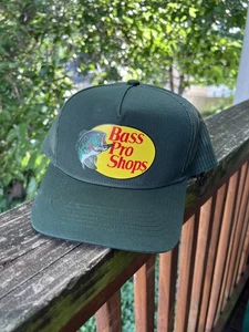 Bass Pro Shops Mesh Hat Cap Adjustable Snapback Trucker Fishing Baseball Outdoor - Picture 1 of 7