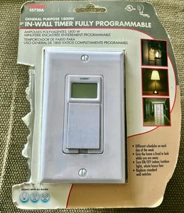 Tork SS720A Programmable In Wall Timer Switch - NOS - Package partially torn - Picture 1 of 2