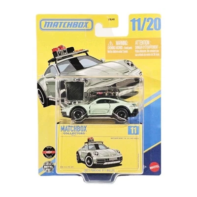 2025 Matchbox Collectors 2023 Porsche 911 Rallye Green - Image 1 of 3